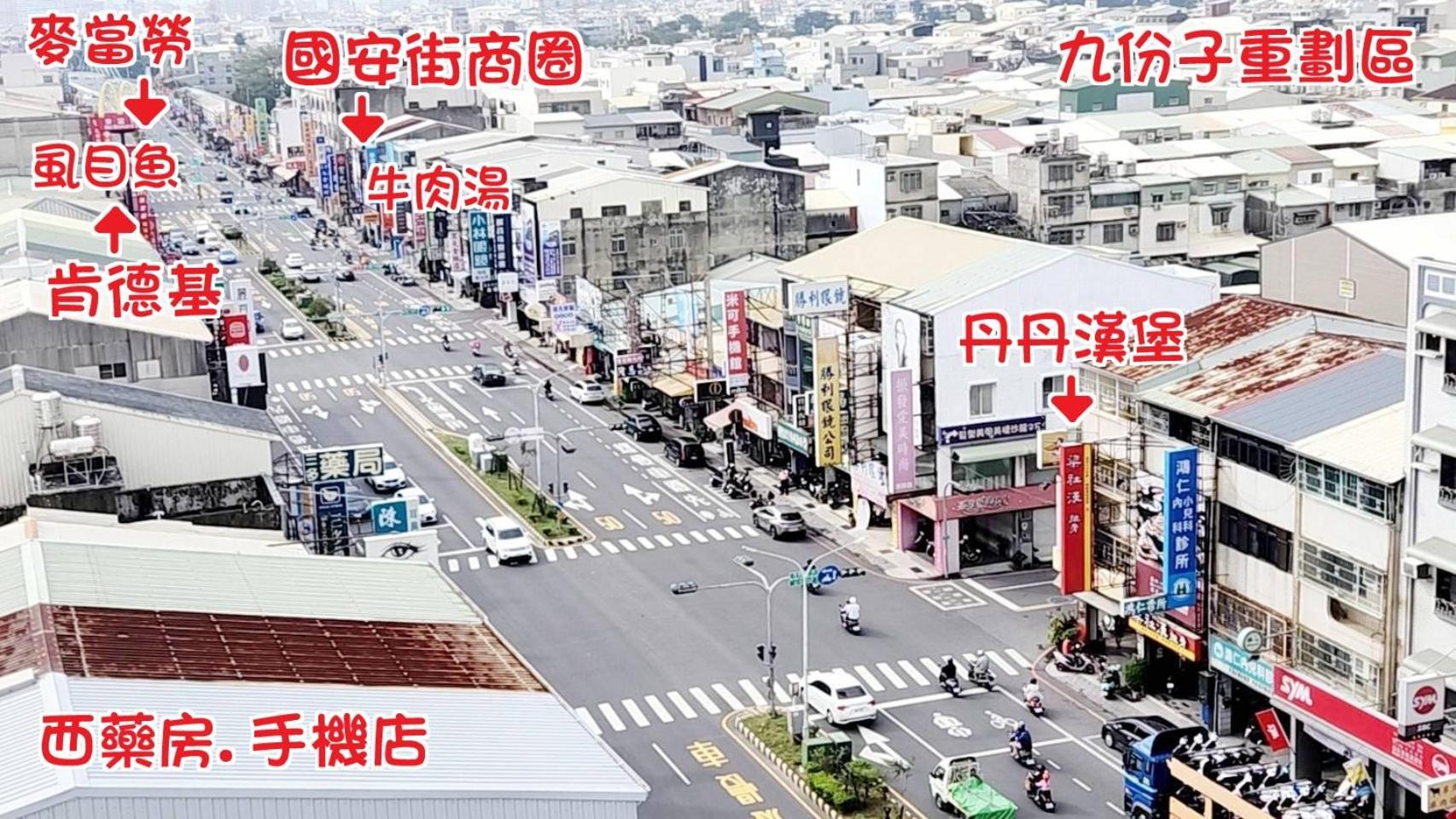 Hua Ku Hotel Tainan Buitenkant foto